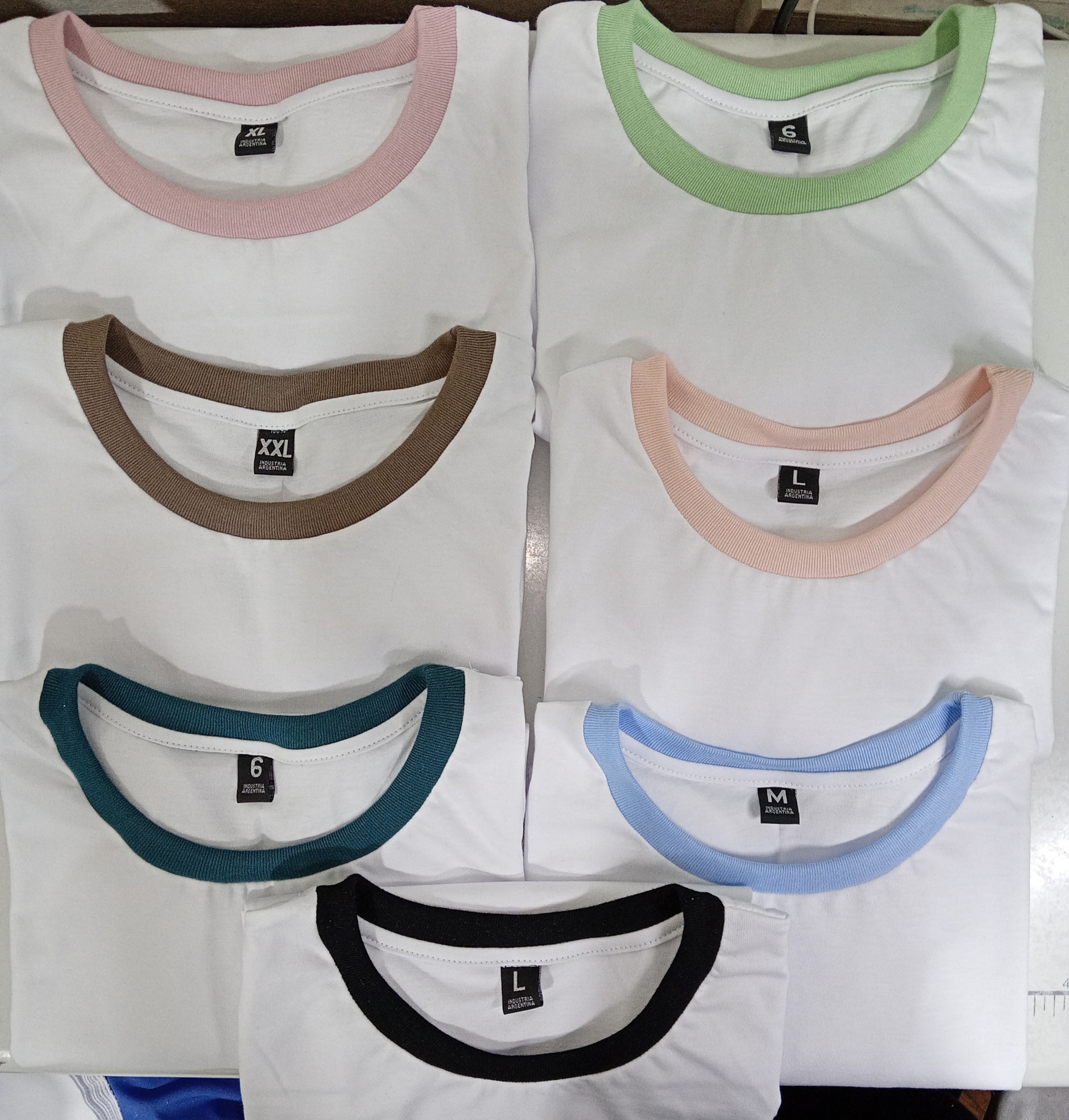Remera Dama Rib Combinado - Imagen 2