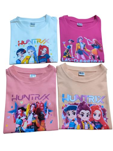 Remeras Algodón Peinado de Niñas las Guerreras K-pop - Miniatura 2