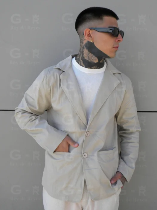 Blezer de Gabardina de Adultos