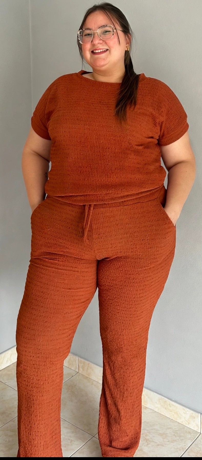 Pantalones de Tela Hawai Talle Especial - Imagen 3
