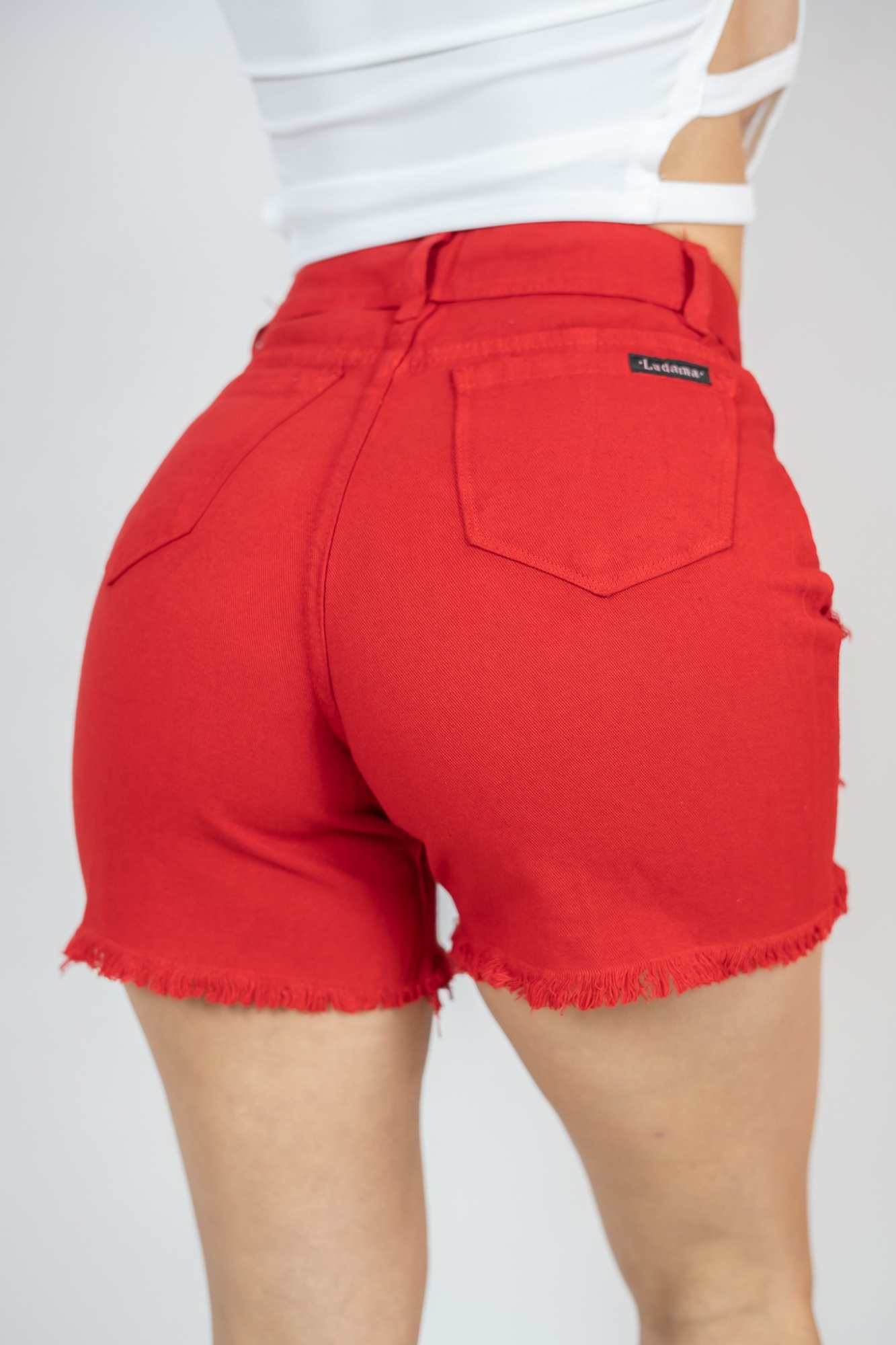 Short Mom Rojo - Imagen 4