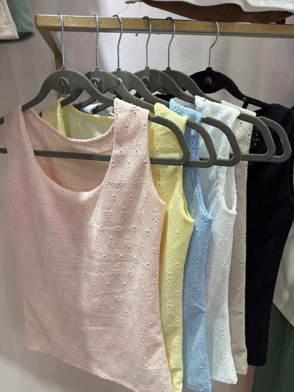 Musculosa Hawai Broderi - Imagen 2