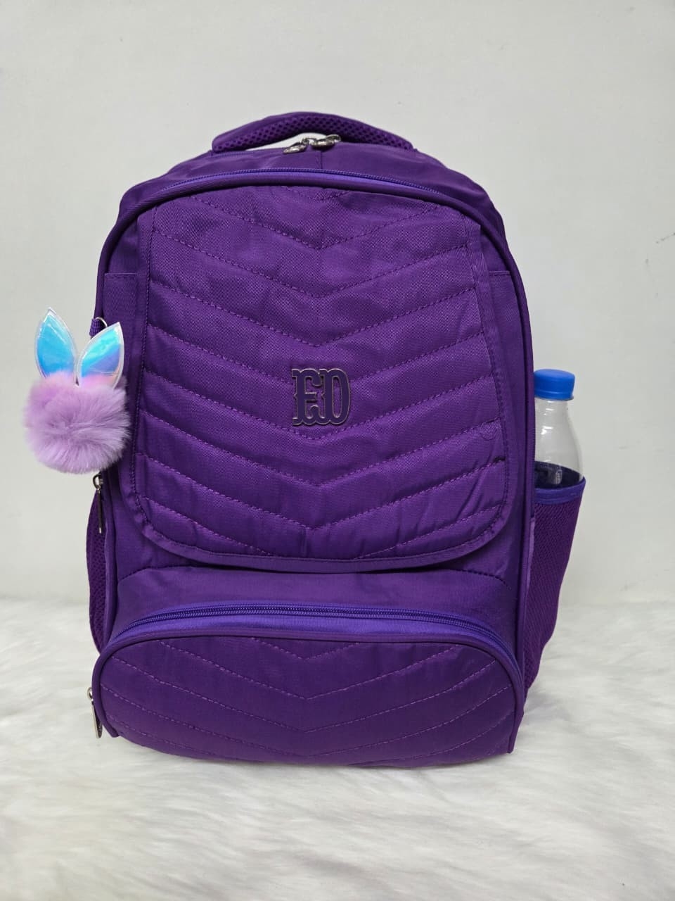 Mochila Grande con Pon Pon - Imagen 1