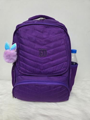 Mochila Grande con Pon Pon