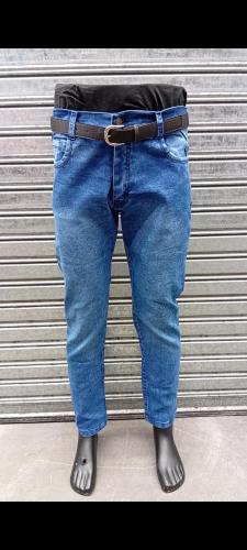 Jean Semi Recto X Mayor Hombre Pantalon Semi Chupin Skinny Denim Caballero Mayoristas - Miniatura 3