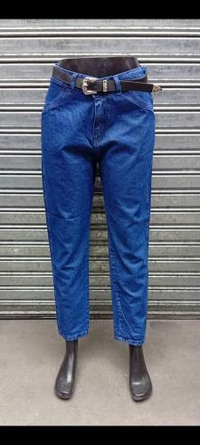 Jeans Mom Dama X Mayor Pantalon Ancho Recto Denim Mujer Moda Hotsale Mayoristas - Miniatura 4