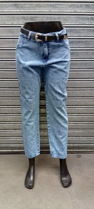 Jeans Mom Dama X Mayor Pantalon Ancho Recto Denim Mujer Moda Hotsale Mayoristas