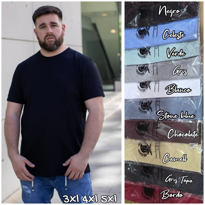 Remeras Lisas 3xl 4xl 5xl