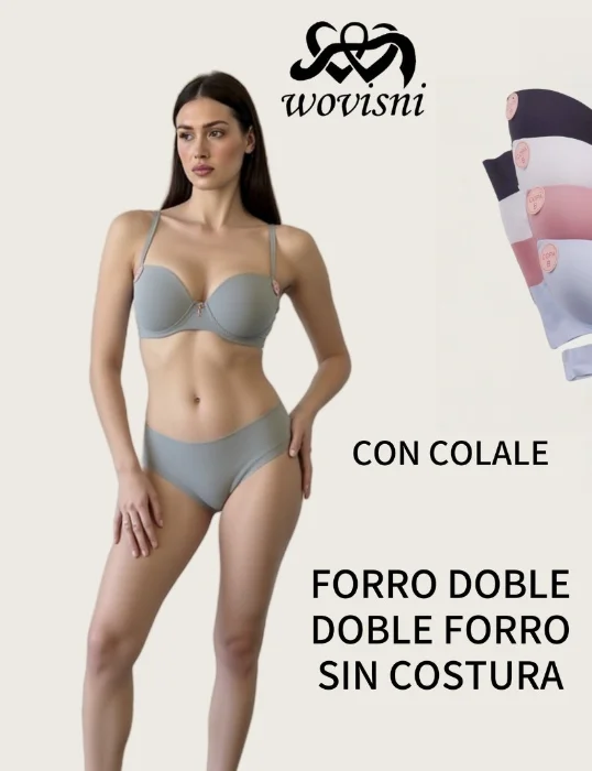 Conjunto sin Costura Segunda Piel con Aro