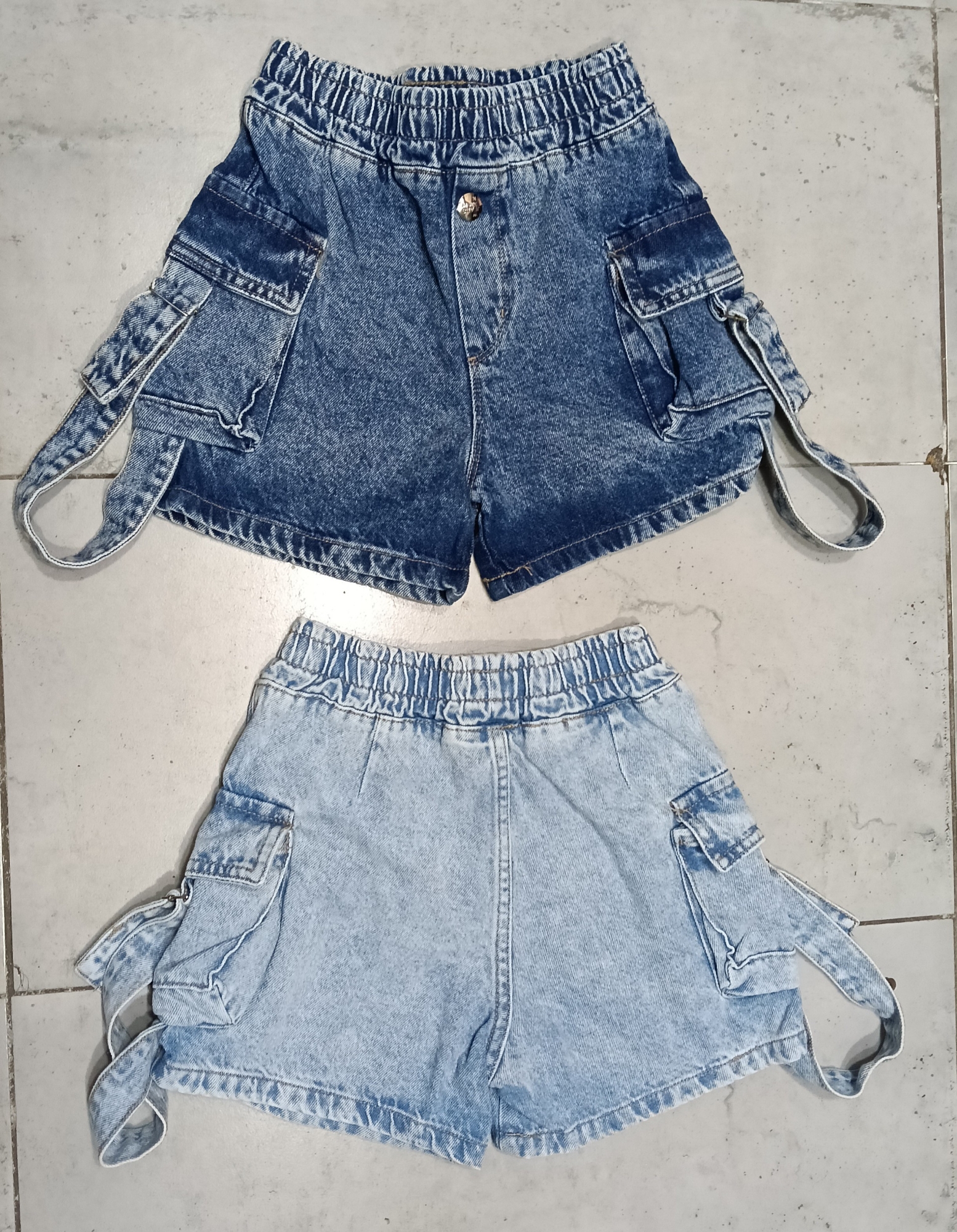 Shorts con Cargo y Elastico Niña - Imagen 2