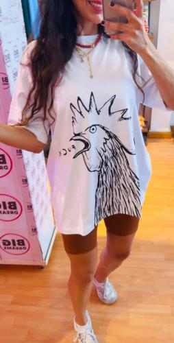 Big ! Remeron Overzise, Algodón Peinado Excelente Calidad Talles1/2.estampas Unicas - Miniatura 7