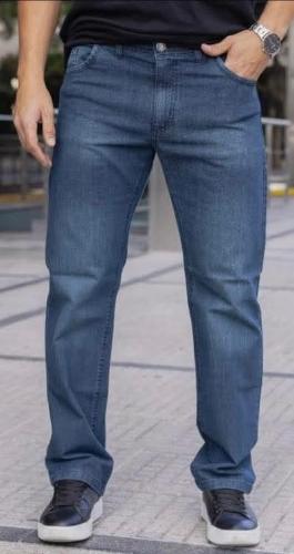 Pantalón Jeans Corte Clasico Rigido