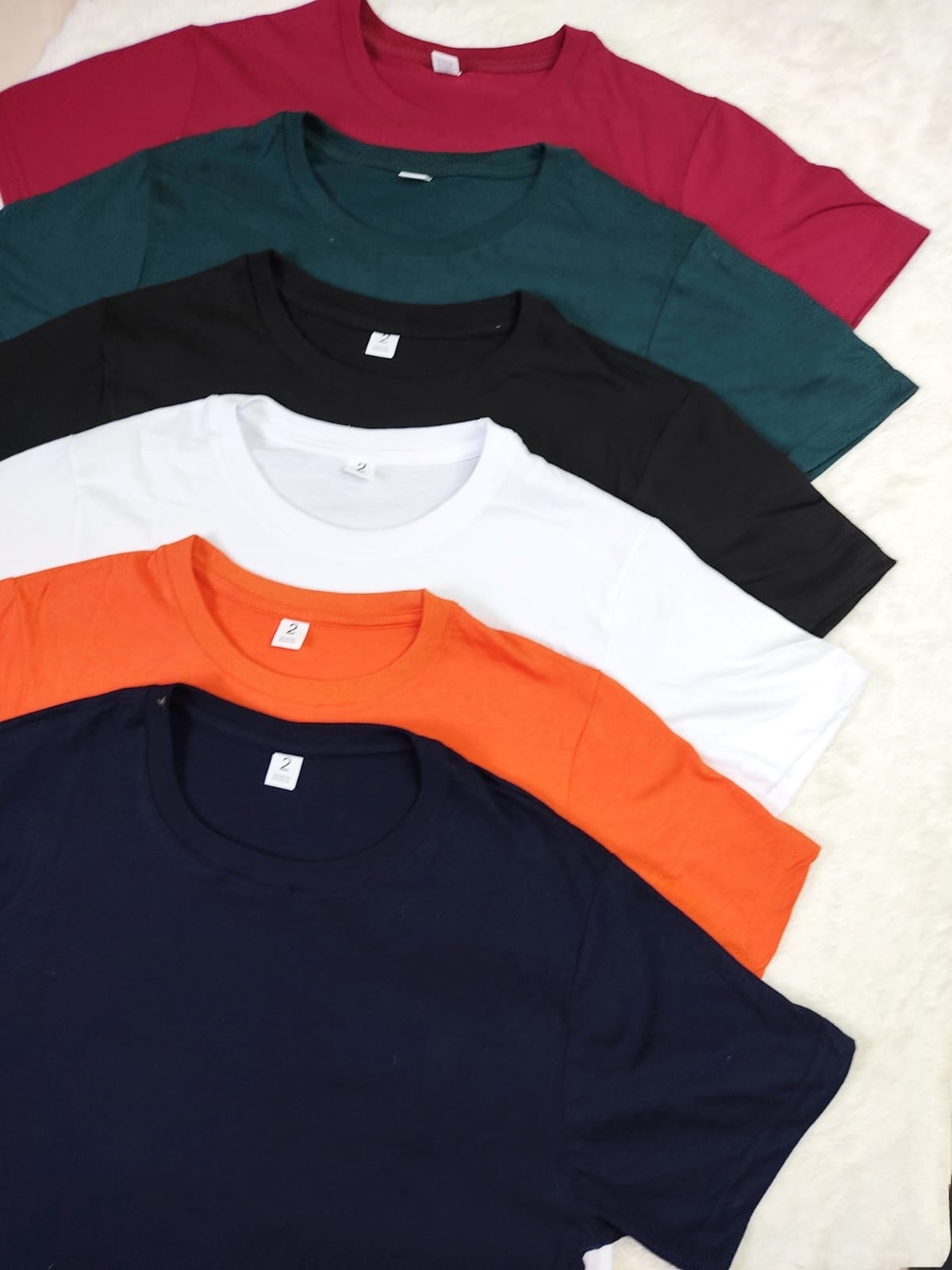 Remera Algodon Peinado - Imagen 2
