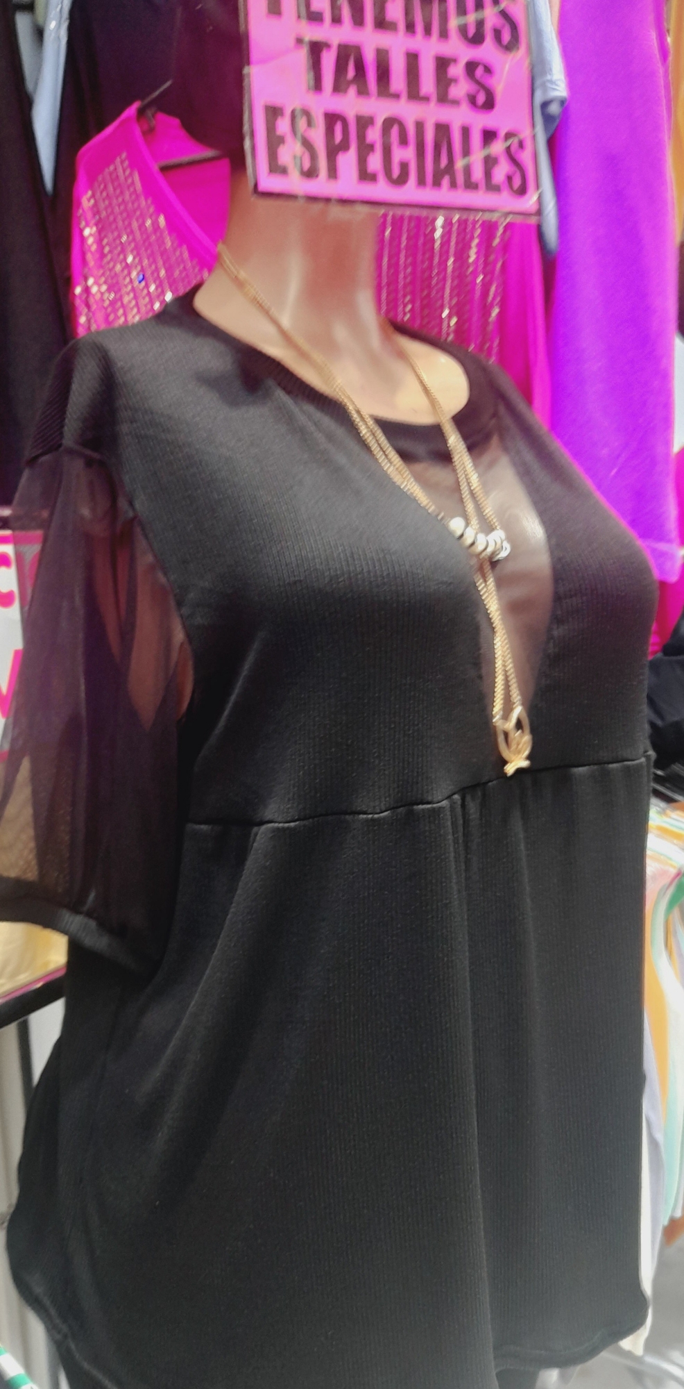 Remera con Tul Hermosa Talles 8 y 10 - Imagen 3