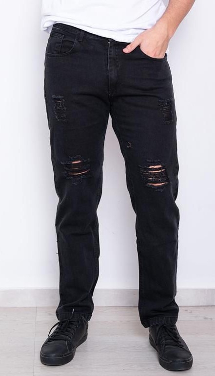 Pantalón Mom C/roturas - Imagen 1