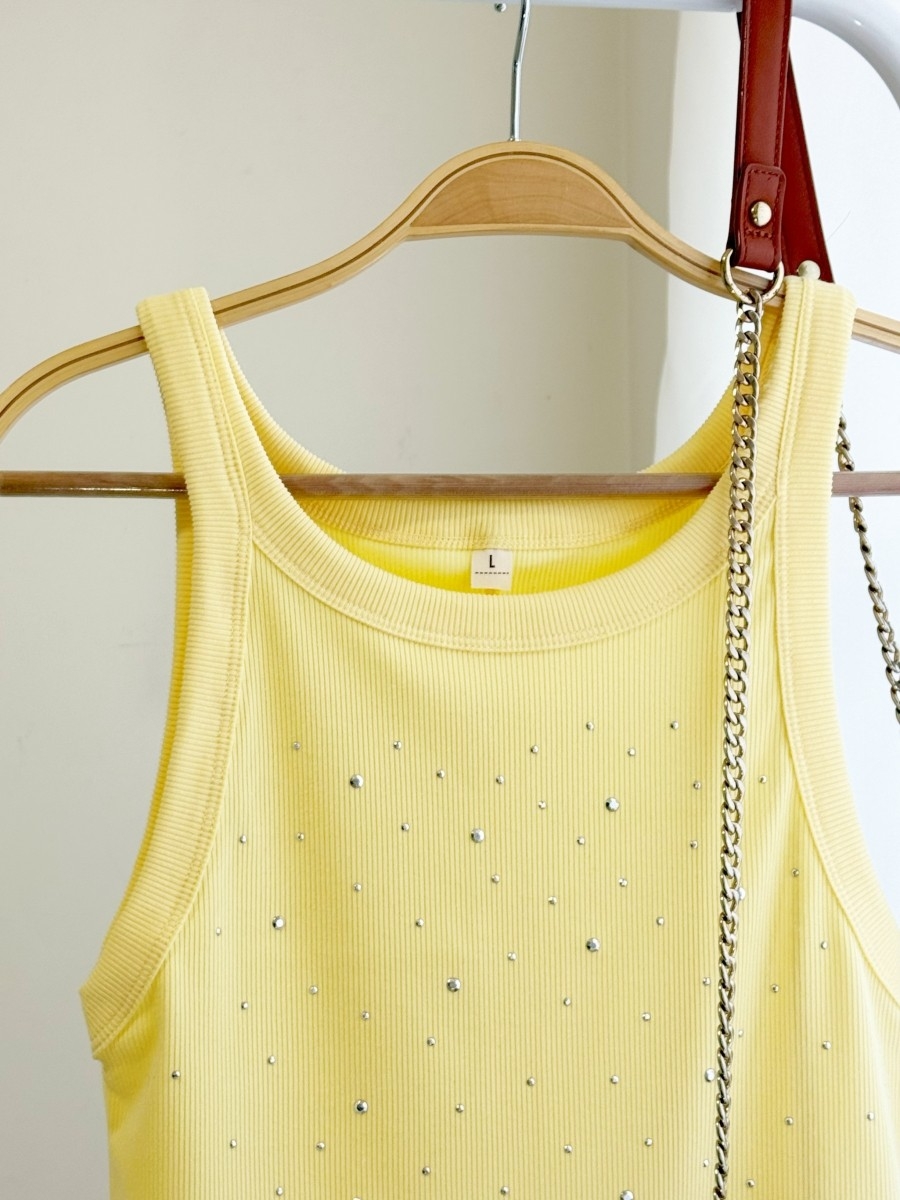 Musculosa con Brillos Francesca - Imagen 2