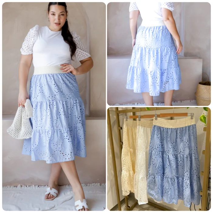 Pollera Jazmin Broderie