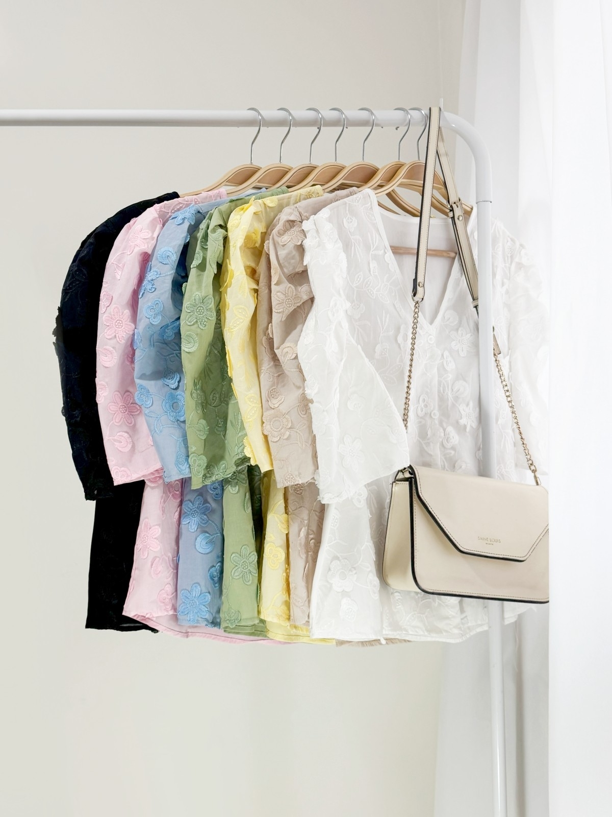Blusa de Broderie Agnes - Imagen 3