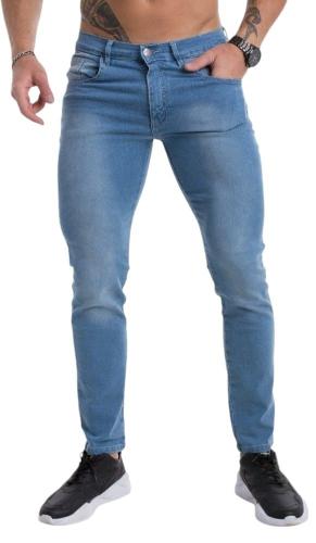 Pantalón Jeans Semi Chupin Elastizado