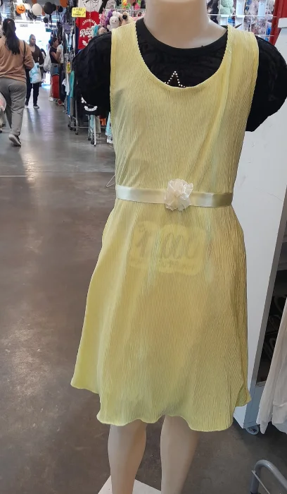 Vestidos Amarillo  para Nenas