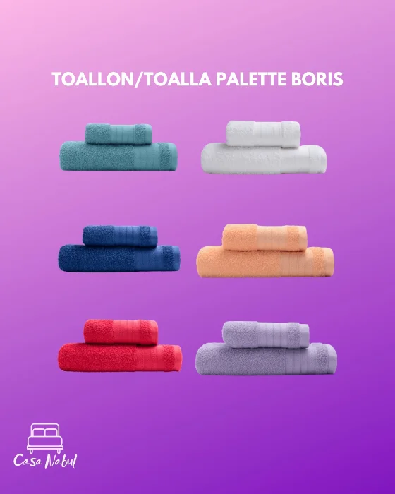 Toalla y Toallon Palette Boris