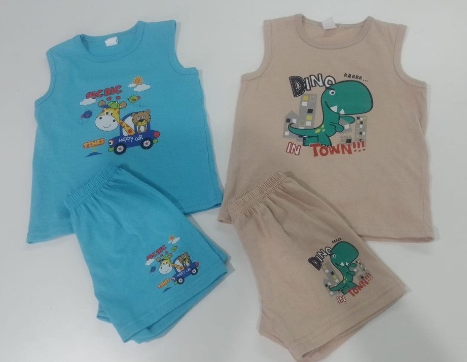 Conjunto Bebe Muscu y Short - Imagen 2