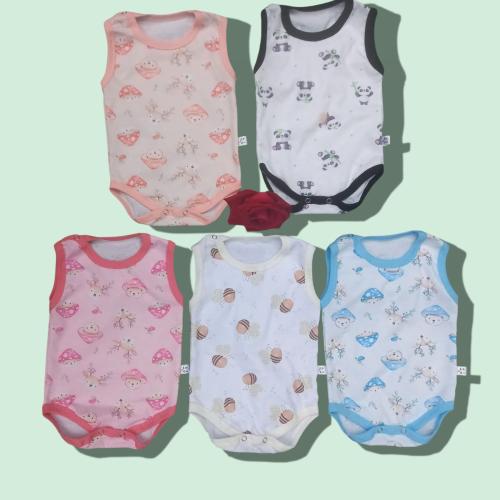 Bodys Musculosas Tela Jersey Algodón