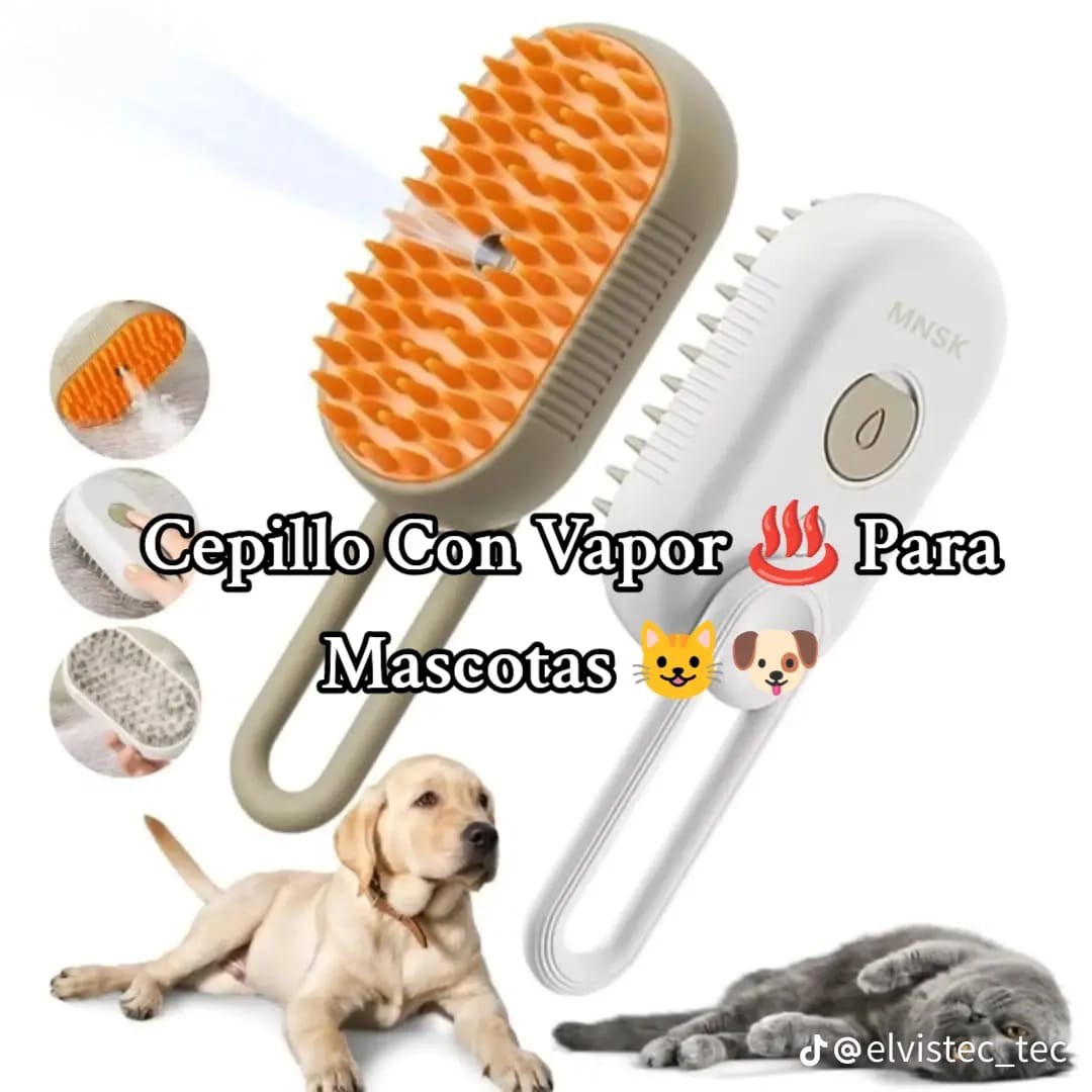 Cepillo para Mascotas con Vapor - Imagen 3