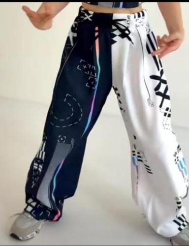 Pantalon Baggui Combinado Microfibra