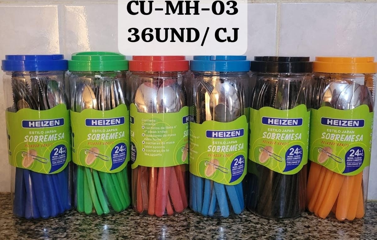 Cubiertos Bote 25 Piezas Morlan - Imagen 2