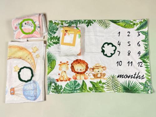 Manta de Crecimiento Piel Estampada (1metro X 0,75cm) Hermosa Calidad