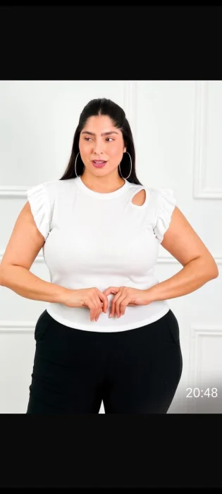 Blusa Volado Curvy