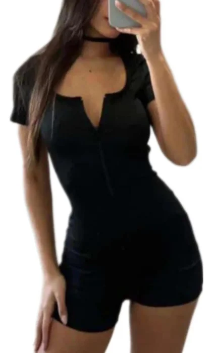 Catsuit Cuello Redondo