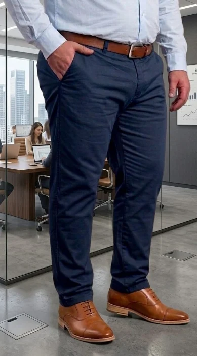 Pantalónes Bolsillo Chino Recto Talles Especiales