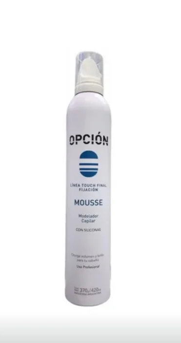 Opción Mousse Fijador Modelador de Peinados