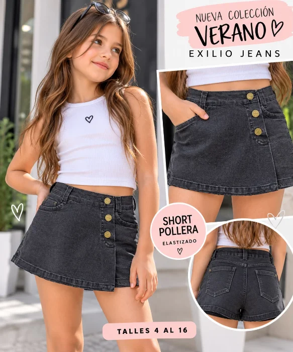 Short Pollera Nena