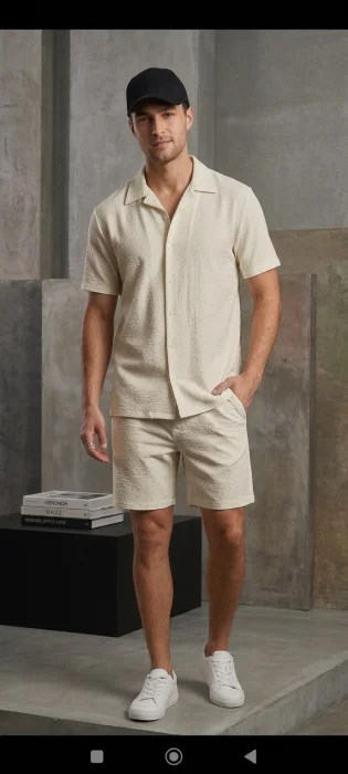 Conjunto Cey de Camisa Bermuda de Hombre del Talle 2 al 5