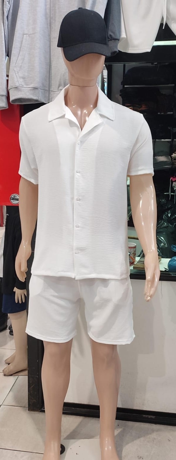 Conjunto Cey de Camisa Bermuda de Hombre del Talle 2 al 5 - Imagen 3