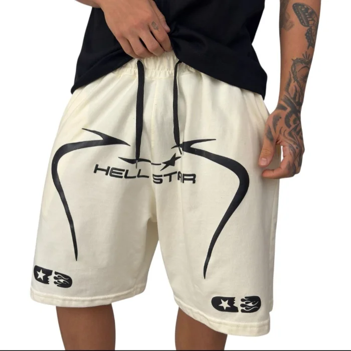 Short Oversize de Rústico Peinado