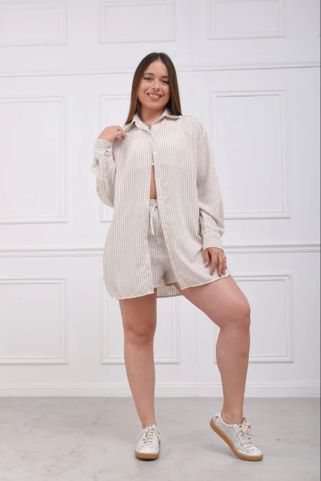 Camisa  Baly de Lino Polina