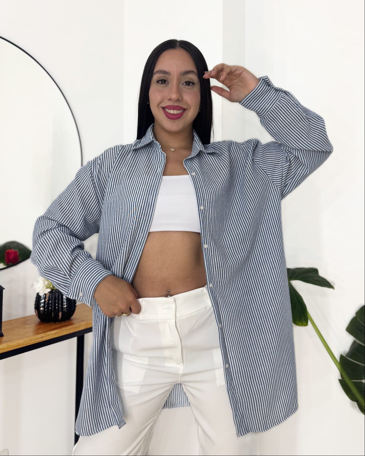 Camisa  Baly de Lino Polina - Imagen 4
