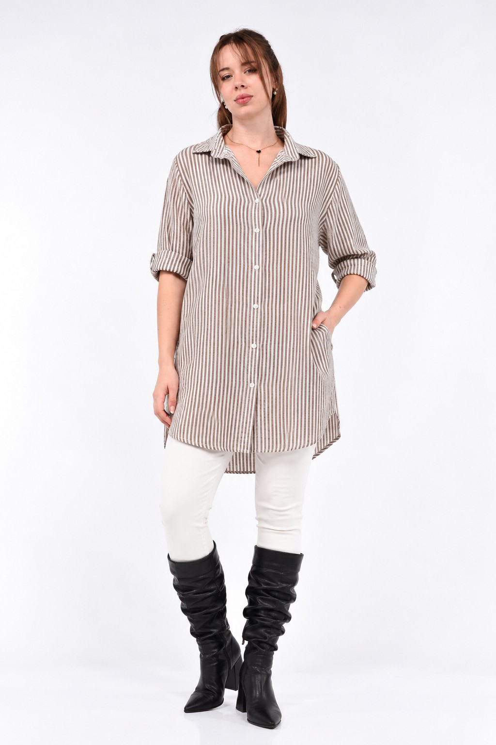 Camisa  Baly de Lino Polina - Imagen 4