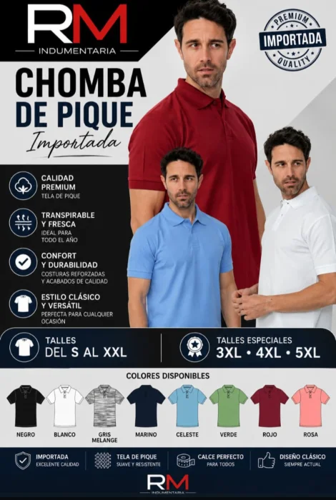 Chompa Piqué Importadas