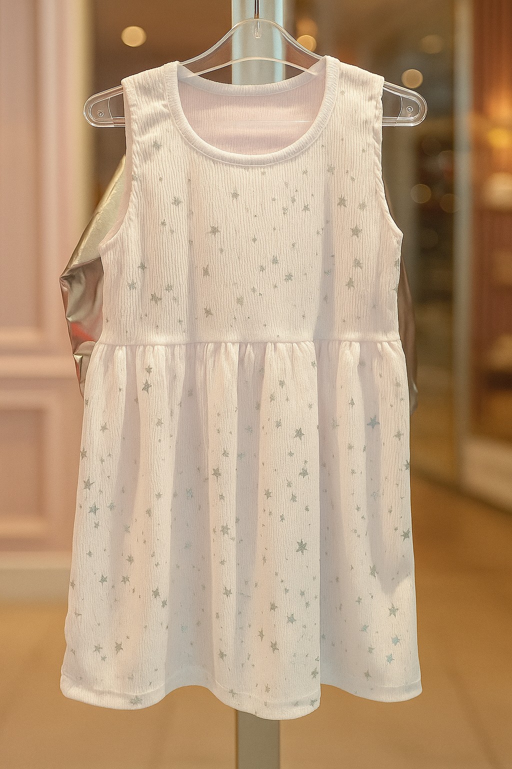 Vestido Delfi con Foil. Hermosa Calidad Brillo... - Imagen 3