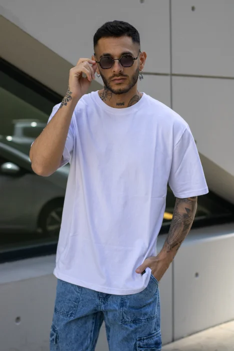 Remera " Oversize " [alg. Jersey 24/1]