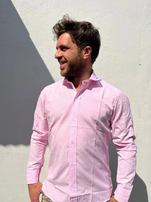 Camisas Cuello Italiano