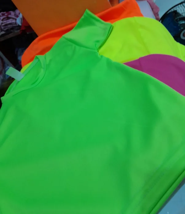 Remeras Fluor para Niños y Adultos