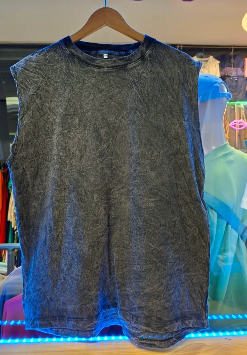 Musculosas Wash Stone Oversize (acid)