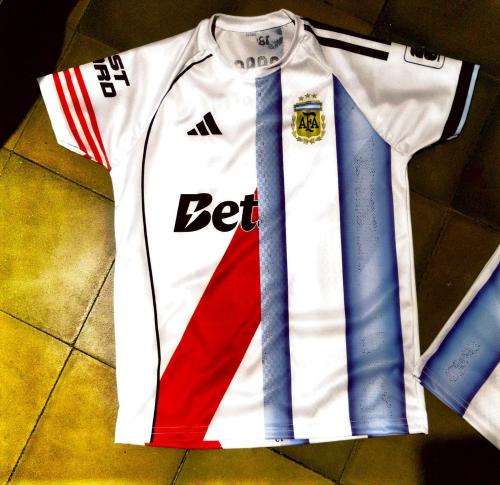 Camiseta Tendencia Combinada River Argentina