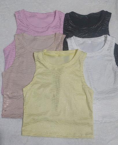 Musculosa Micro Lorley  con Brillo
